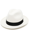 BORSALINO MONICA STRAW PANAMA HAT