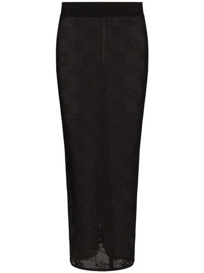 DOLCE & GABBANA TUBE MIDI SKIRT