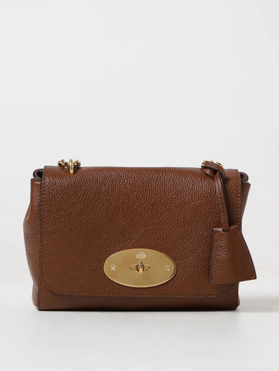 Mulberry Lily Crossbody Bag In Brown