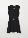 Balmain Dress  Kids Kids Color Black