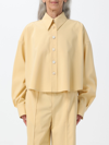 Fabiana Filippi Buttoned Cropped Shirt In Cream