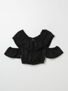 TWINSET TOP TWINSET KIDS COLOR BLACK,F22836002