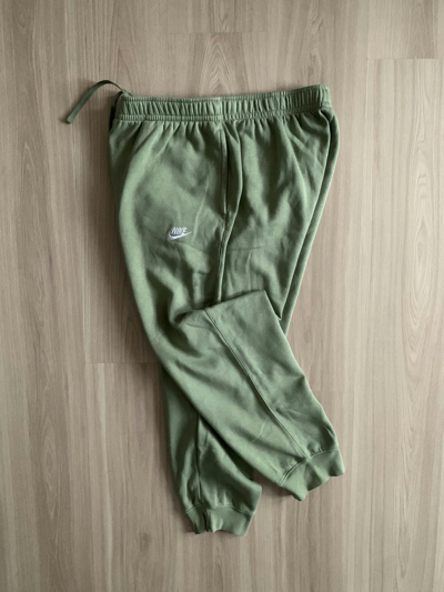 Pre-owned Nike X Vintage Nike Club Men's Track Pants Joggers In Green