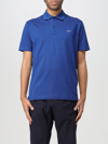 Paul & Shark Polo Shirt  Men Color Gnawed Blue In Gnawed Blue