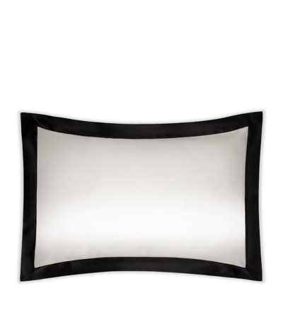Gingerlily Silk Border Pillowcase (50cm X 75cm) In Multi