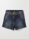 BALMAIN SHORT BALMAIN KIDS COLOR BLUE,F24863009