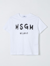 Msgm T-shirt In White