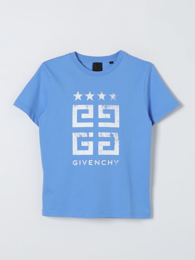 Givenchy T-shirt  Kids Colour Blue