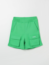 Msgm Shorts  Kids Kids Color Green