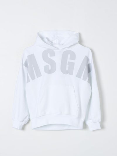 Msgm 毛衣  Kids 儿童 颜色 白色 In White