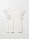 CHLOÉ T-SHIRT CHLOÉ KIDS colour WHITE,F25601001