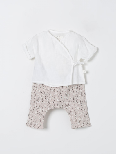 Teddy & Minou Babies' Jumpsuit  Kids Colour White