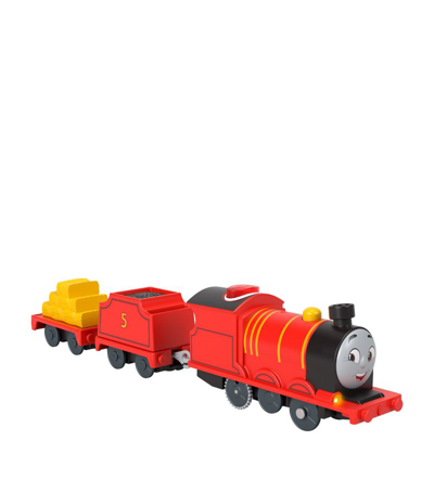 Thomas The Tank Engine Kids' Talking James Toy Train In Red