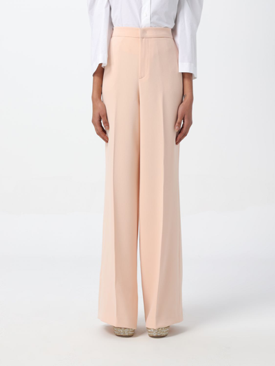 Twinset Pants  Woman Color Pink In Neutrals