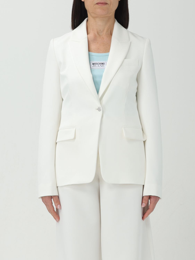Moschino Jeans Blazer  Woman In White