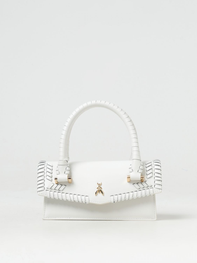 Patrizia Pepe Bambi Fly Crocodile-effect Bag In White ModeSens