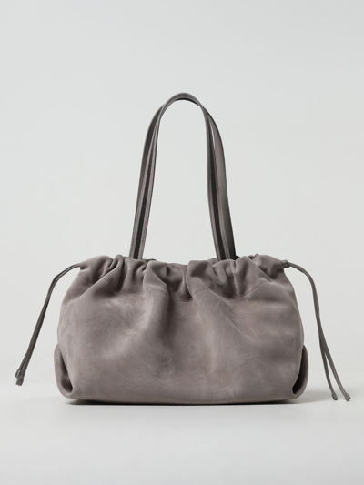 Brunello Cucinelli Shoulder Bag  Woman Color Grey