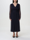 Alberta Ferretti Dress  Woman Color Blue In Blue