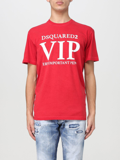 Dsquared2 T-shirt  Men Colour Red