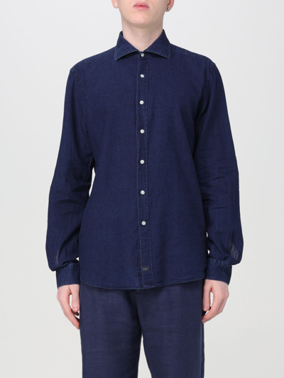 Fay Jumper  Men Colour Denim