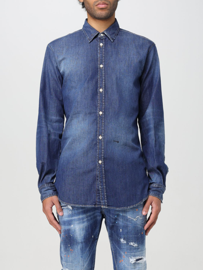 Dsquared2 Shirt  Men Color Navy