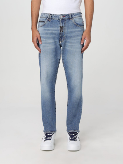 Philipp Plein Pants  Men Color Denim