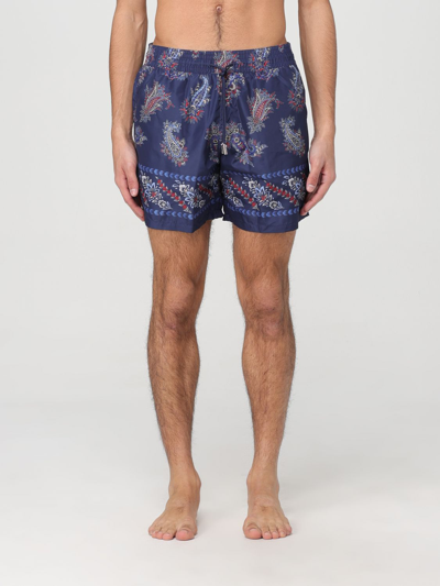 Etro Swimsuit  Men Color Navy