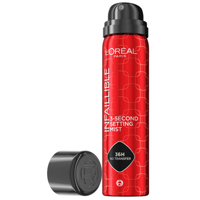 L'oréal Paris L'oreal Paris Infallible 3-second Setting Spray 187ml In White