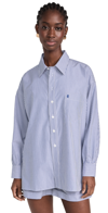 Suzie Kondi Kappa Oversize Shirt Navy In Navy