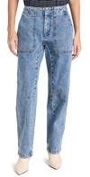 Rag & Bone Leyton Straight Leg Jeans In Elle