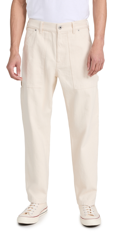 Alex Mill The Painter Pant In Recycled Denim In Natural