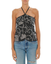 Iro Sleeveless Top In Gray