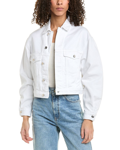 Iro Laced Denim Jacket In White