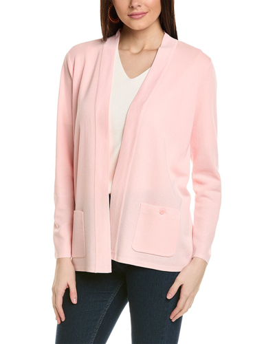 Anne Klein Malibu Cardigan In Pink