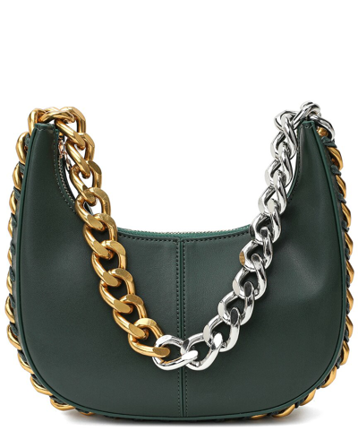 Tiffany & Fred Paris Smooth Leather Crossbody In Green