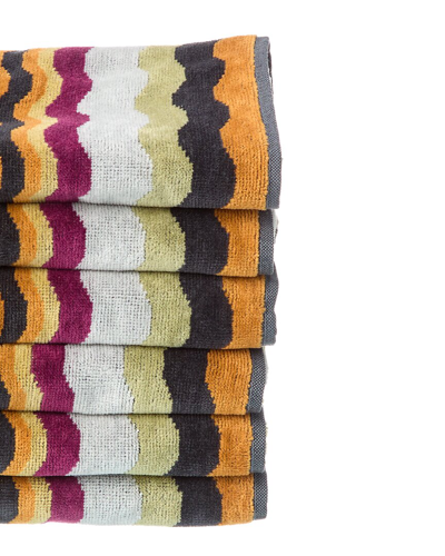 Missoni Home Bonnie Set Of 6 Hand Towels In Multi