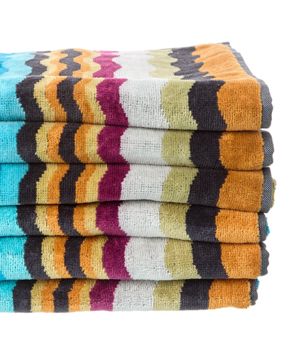 Missoni Home Bonnie Set Of 6 Bath Towels In Multi
