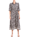 Max Studio Puff Sleeve Shirtdress