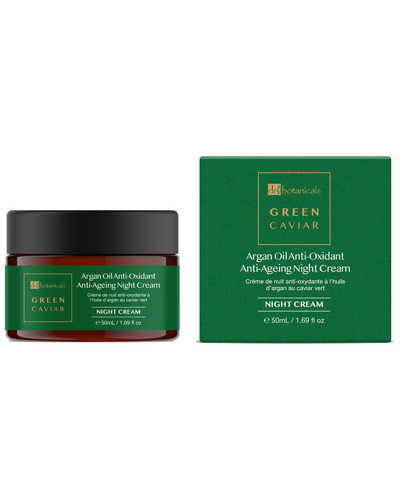 Skin Chemists Dr Botanicals 1.69oz Green Caviar & Argan Oil Anti-oxidant Anti-aging Night Cream In White