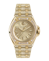 Philipp Plein Plein Extreme Crystal Watch Woman Wrist Watch Gold Size - Stainless Steel