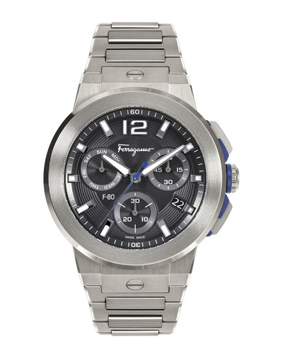 Ferragamo Men's F-80 Titanium Tech Watch