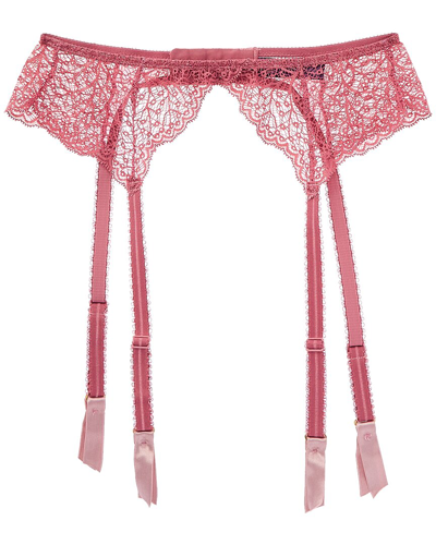 Journelle Allegra Suspender Belt In Purple