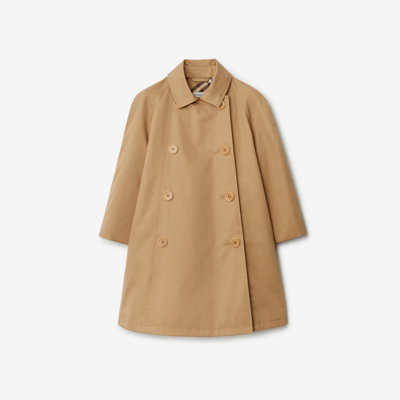 Burberry Kids'  Childrens Cotton Trench Coat In Archive Beige