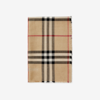 Burberry Reversible Check Wool Silk Scarf In Sand/lichen