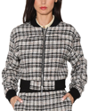 Walter Baker Raina Tweed Bomber Jacket