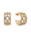 EYE CANDY LA EYE CANDY LA CZ NOEMIE HUGGIE STUDS