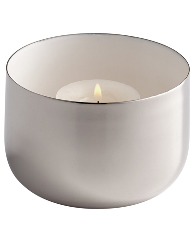 Cyan Design Cup O' Candle In Metallic