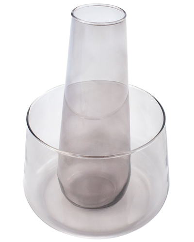 Cyan Design Water Drop Carafe & Bowl In Transparent