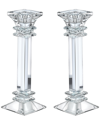 Noble Gift Bt Shalom Set Of 2 Crystal Candlesticks