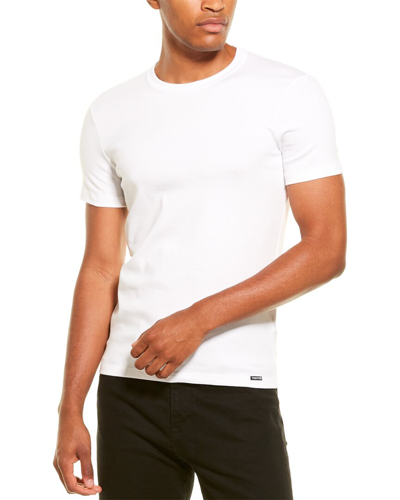 Tom Ford Crewneck T-shirt In White